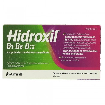 HIDROXIL B1-B6-B12 30...