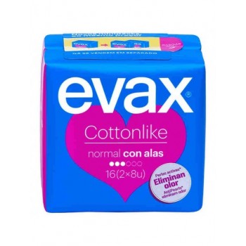 COMPRESA EVAX COTTON ALAS 16